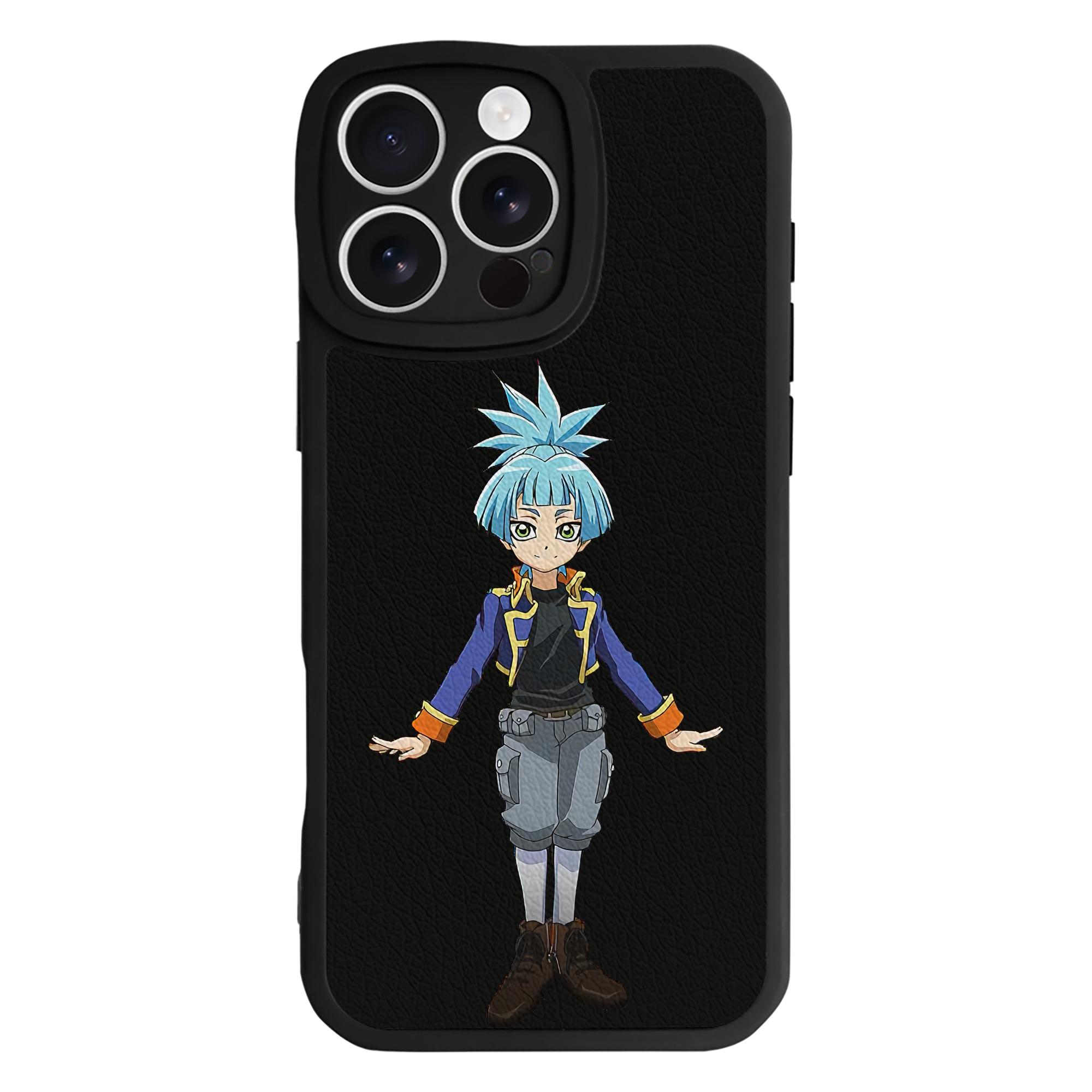 遊☆戯☆王 Yu-Gi-Oh! 【iPhone 16シリーズ対応】シリコンスマホケース（レザー調） 材質：シリコン